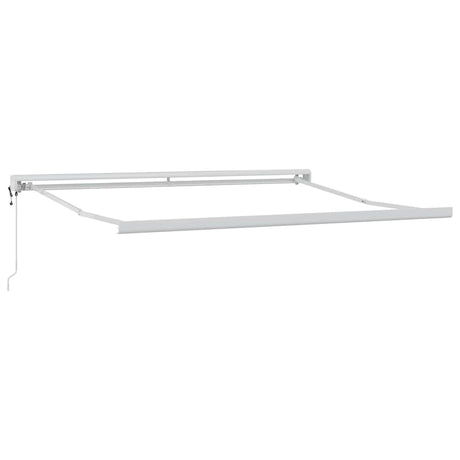 Awning White 3 x 2.5 m Metal