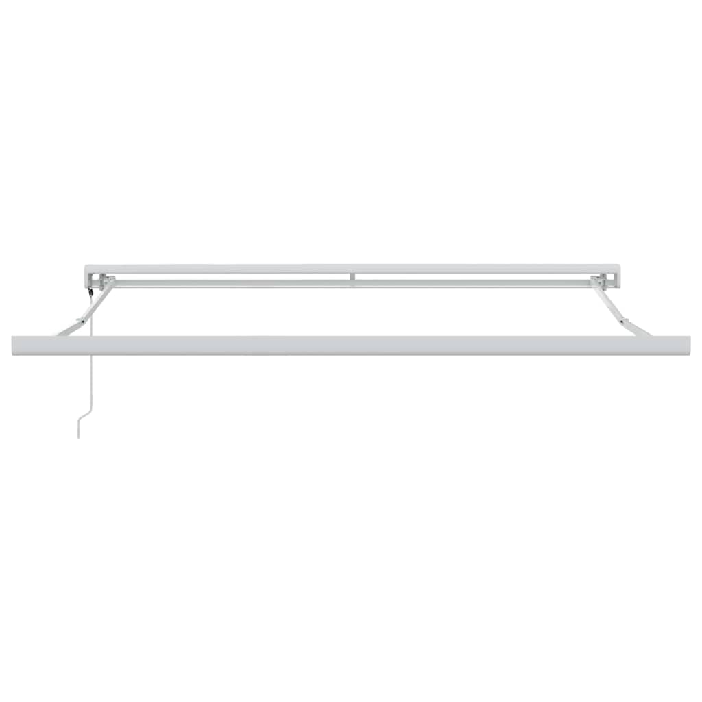 Awning White 3 x 2.5 m Metal