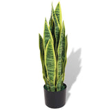 Artificial Sansevieria Plant with Pot 65 cm Green