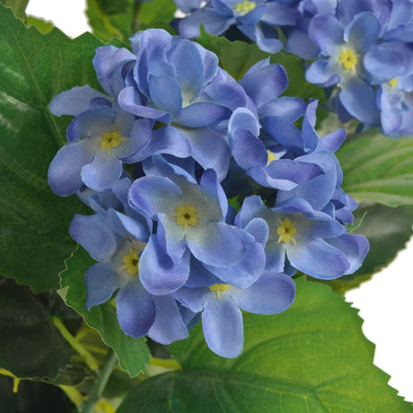 Artificial Hydrangea Plant with Pot 60 cm Blue