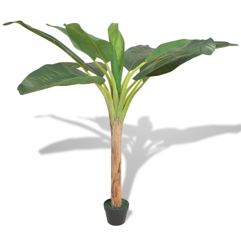 Artificial Banana Tree Plant with Pot 150 cm Green