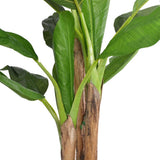 Artificial Banana Tree Plant with Pot 175 cm Green