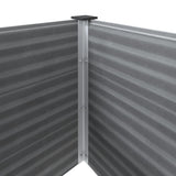 Garden Raised Bed WPC 150x50x54 cm Grey