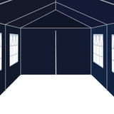 Garden Marquee 3x12 m Blue