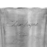 Champagne Cooler Solid Aluminium 39x29x71 cm Silver