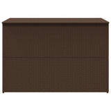 Garden Storage Box Brown 150x100x100 cm Poly Rattan