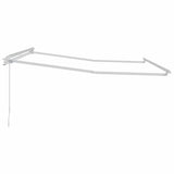 Awning Manual White 3.5 x 2.5 m Metal