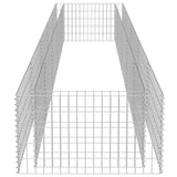 Gabion Raised Bed Galvanised Steel 450x90x50 cm