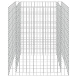 Gabion Raised Bed Galvanised Steel 90x90x100 cm