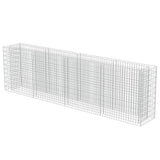 Gabion Raised Bed Galvanised Steel 360x50x100 cm