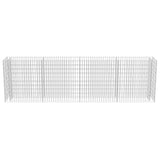 Gabion Raised Bed Galvanised Steel 360x50x100 cm