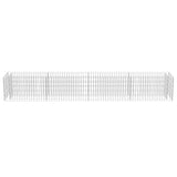 Gabion Raised Bed Galvanised Steel 360x50x50 cm
