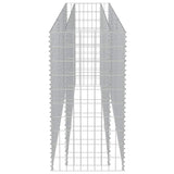 Gabion Raised Bed Galvanised Steel 270x50x100 cm