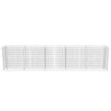 Gabion Raised Bed Galvanised Steel 450x50x100 cm