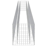 Gabion Raised Bed Galvanised Steel 450x50x50 cm