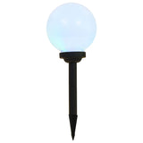 Outdoor Solar Lamps 3 pcs LED Spherical 20 cm RGB