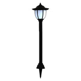 Outdoor Solar Lamps 3 pcs LED Black