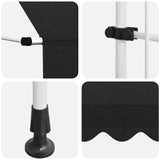 Manual Retractable Awning 350 cm Anthracite