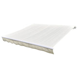 Awning Top Sunshade Canvas Cream 500x300 cm