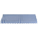 Bistro Awning 350x120 cm Blue and White