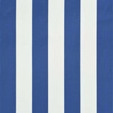 Retractable Awning 400x150 cm Blue and White