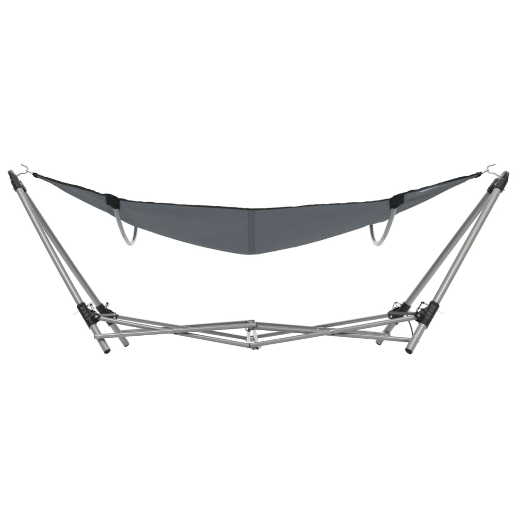 Hammock with Foldable Stand Grey