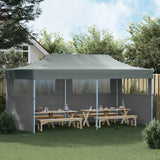 Folding Pop-up Partytent with Sidewalls 3x6 m Anthracite