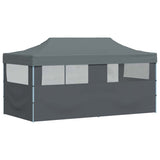 Folding Pop-up Partytent with Sidewalls 3x6 m Anthracite