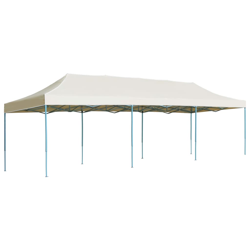 Folding Pop-up Party Tent 3x9 m Cream