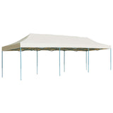 Folding Pop-up Party Tent 3x9 m Cream