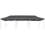 Folding Pop-up Party Tent 3x9 m Anthracite
