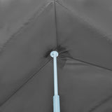 Folding Pop-up Party Tent with 8 Sidewalls 870x291x315 cm Anthracite