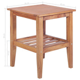 3 Piece Bistro Set Solid Teak