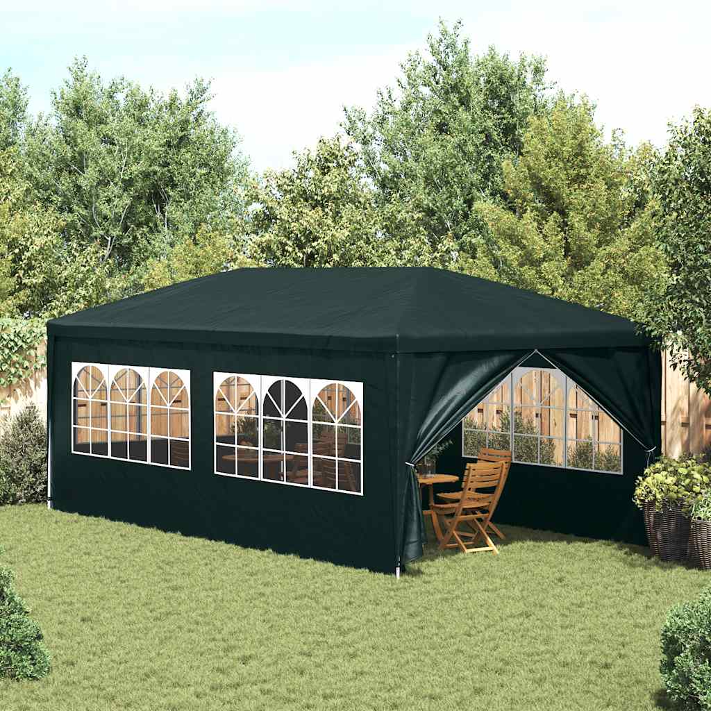 Party Tent 3x6 m Green
