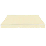 Folding Awning Manual Operated 400 cm Cream