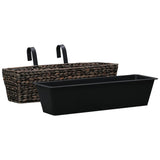 Planters 2 pcs Water Hyacinth Brown