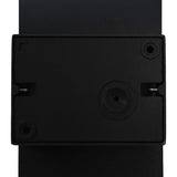 Outdoor LED Wall Light 9 W Black Oval