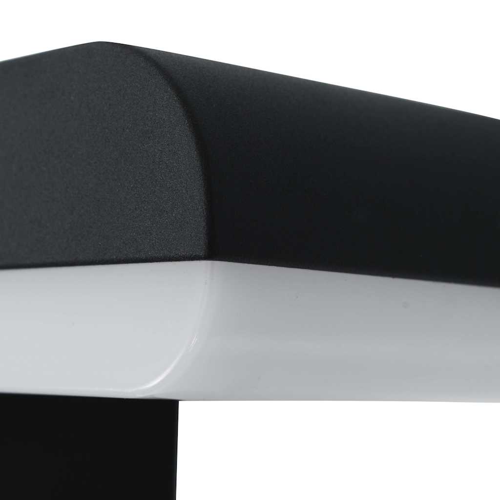 Outdoor LED Wall Light 9 W Black Oval