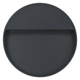 Outdoor LED Wall Lights 2 pcs 3 W Black Round