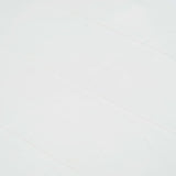 Garden Table White 150x90x72 cm Plastic Rattan Look
