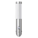 RVS Gardenlamp Wall Lamp Waterproof with Motion Detector