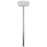 Garden Lamp Post 3 Lamps 220 cm