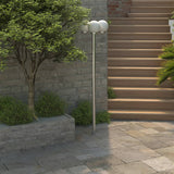 Garden Lamp Post 3 Lamps 220 cm