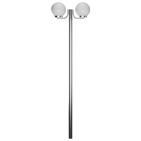 Garden Lamp Post 2 Lamps 220 cm