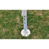 3 x 3m Pyramid-Roof Garden Gazebo Pavilion