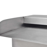 Rectangular Waterfall Pool Fountain Stainless Steel 90 cm