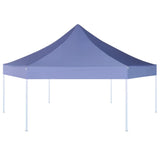 Hexagonal Pop-Up Foldable Marquee Dark Blue 3.6x3.1 m