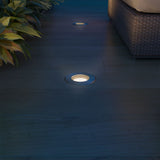 Outdoor LED Ground Lights 3 pcs Round