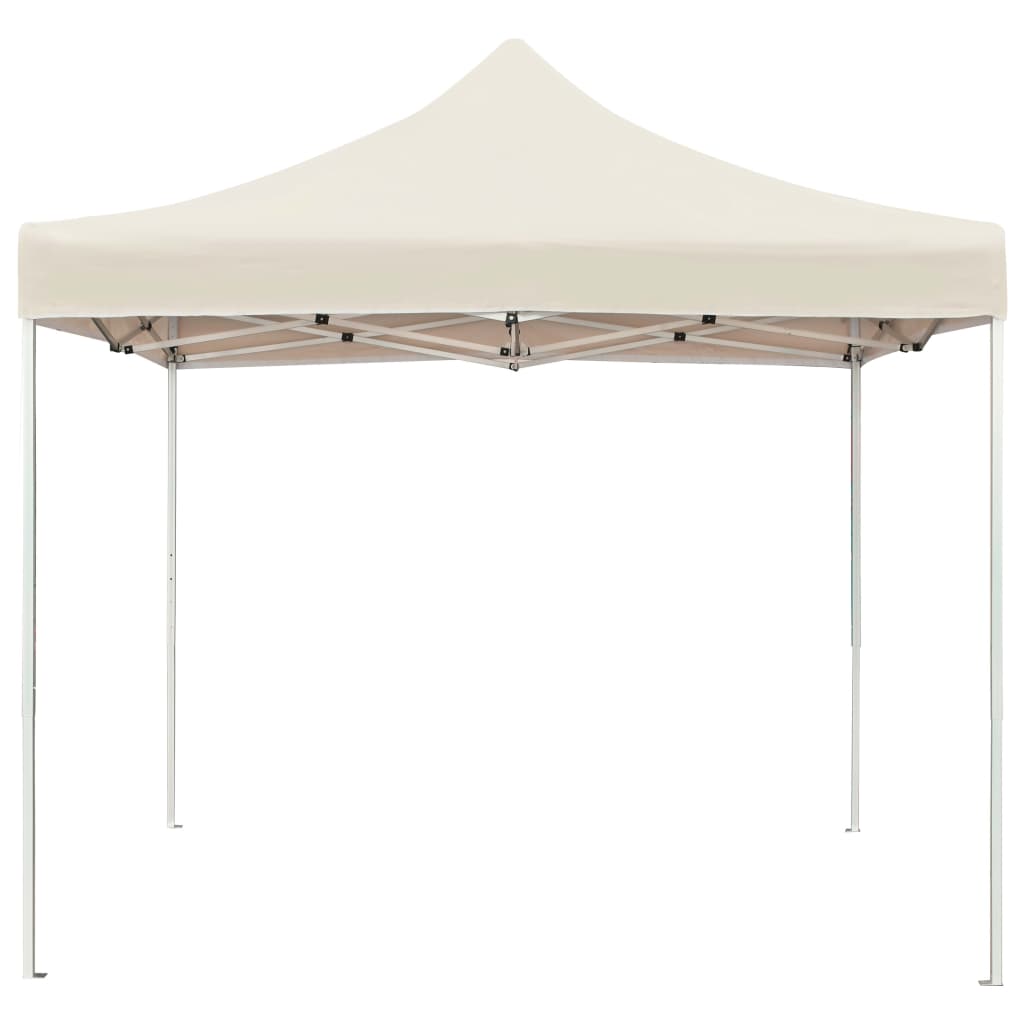 Professional Folding Party Tent Aluminium 3x3 m Cream