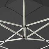Professional Folding Party Tent with Walls Aluminium 3x3 m Anthracite